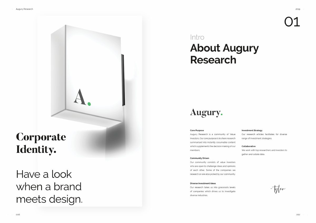 Augury SaaS dashboard design