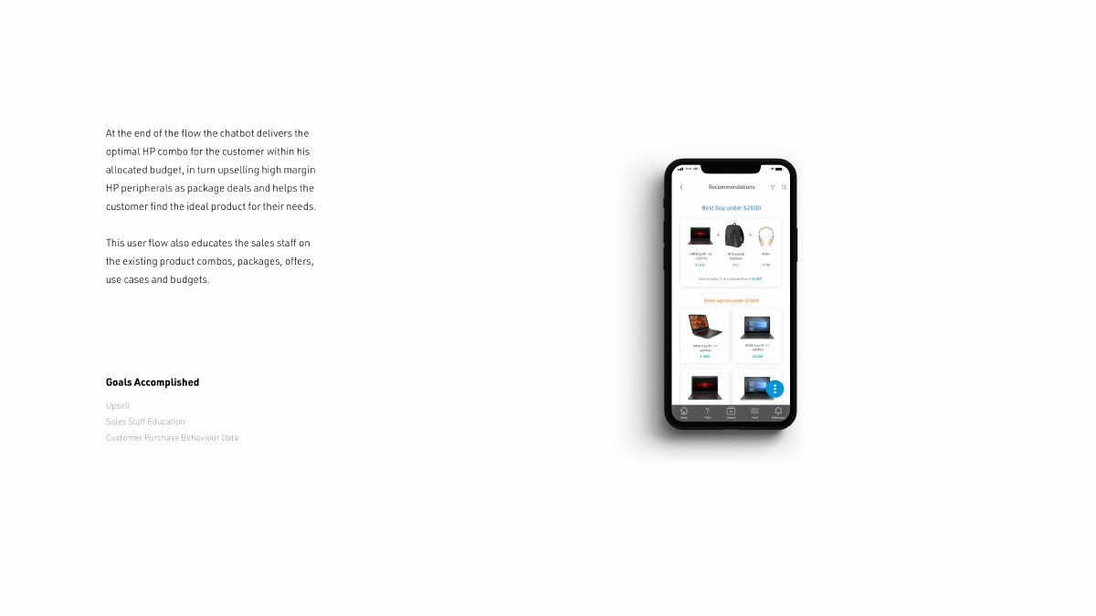 HP product and interaction design