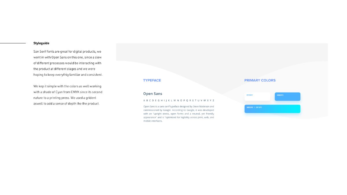 Interprint branding and web design