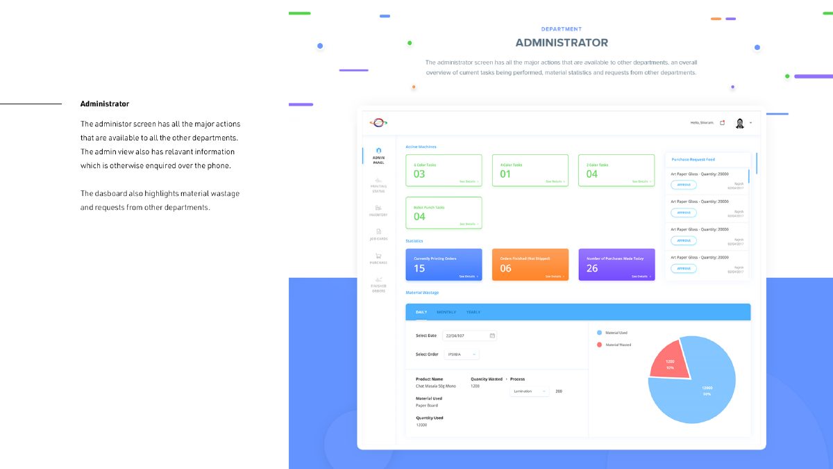 Interprint branding and web design
