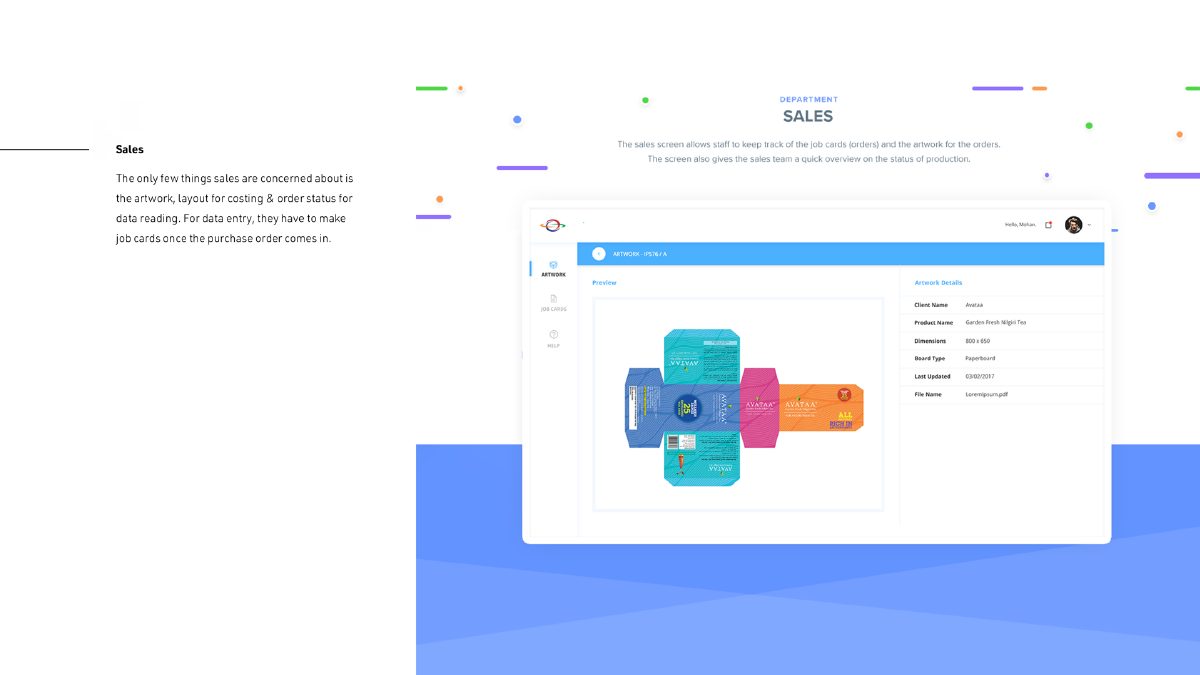 Interprint branding and web design